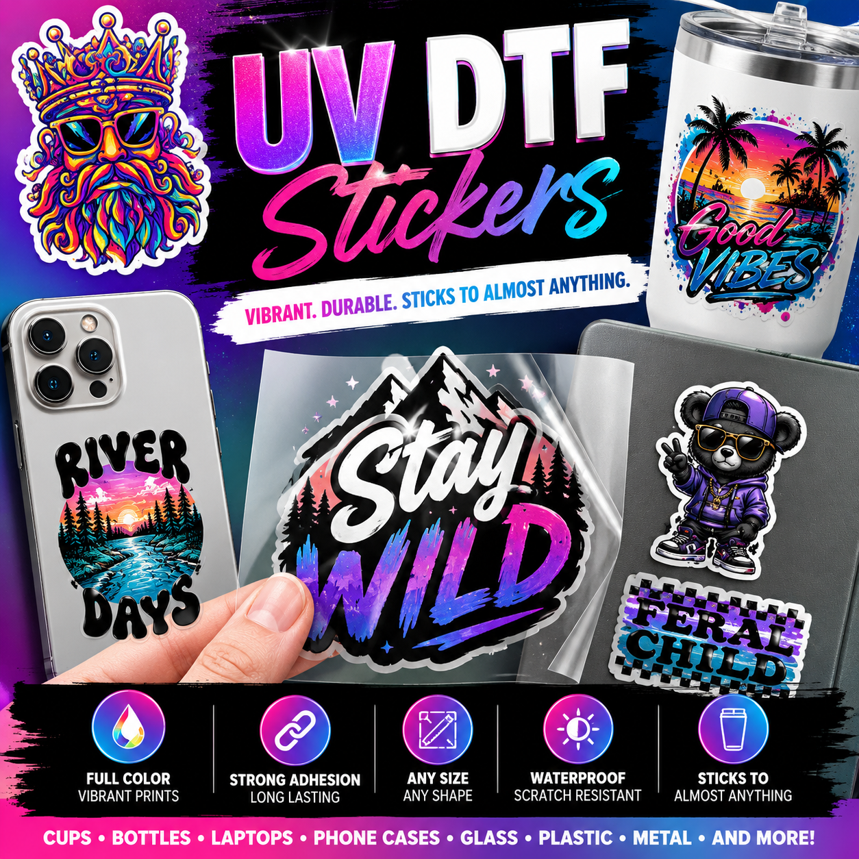 UV DTF Stickers